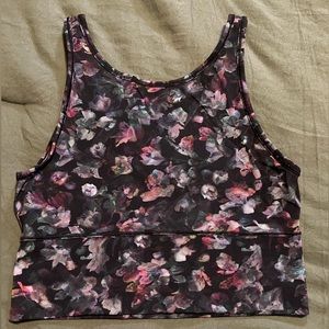 Lululemon Floral Pivot Tank